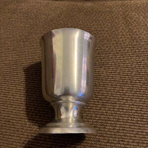 Pewter goblet